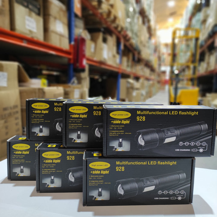 Linterna alta potencia impermeable con zoom - additional image 11