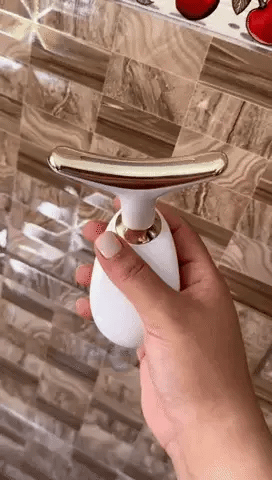 Masajeador facial para el cuello